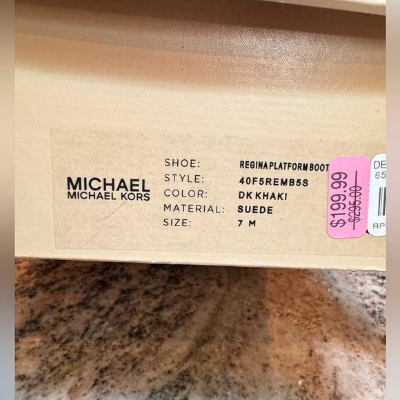 Michael Kors suede boots - Picture 14 of 16